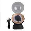 Miniatyrbild 2 av 8: Automatisk Enkel Klockuppdragare USB Mekanisk Klockskakare Förvaringsfodral Displaybox för Hem Svart