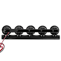 Pikkukuva 6 / 8: LED Kattovalo DIY Tavarateline Valo Kohdevalo Lisävaruste Sopii TRX4 /SCX10 1/10 RC Auto Crawler 5LED