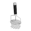 Miniatyrbillede 2 af 8: Kartoffelpresser med dobbeltlagsdesign, kartoffelmoser i rustfrit stål, køkkenredskaber