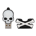 Miniatyrbillede 2 af 8: U Disk Kraniet Personlighed Nye Gaver Kompakt Mini U Disk Flash Disk Halloween Gaver 128GB