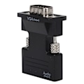 Miniatyrbilde 4 av 8: High Definition Multimedia Interface til VGA Konverter Hunn til Hann HD Lydkabel Adapter Svart