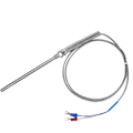 Miniatyrbillede 5 af 8: M8 Gevind PT100 Platin Resistor Termoelement 100mm Probe Temperatur Sensor Wire 0-400℃ (1 m)