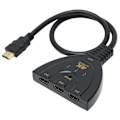 Miniatyrbillede 2 af 8: HighDefinition Multimedia Interface 4K Switcher 3 Ind 1 Ud 4Kx2K Switcher Splitterkabel Splitter