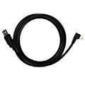 Pikkukuva 1 / 8: 1,8 m / 2,0 jaardia 90 asteen oikea kulma USB 2.0 uros - Mini USB uros kiintolevyn datakaapeli