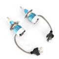 Miniatyrbilde 1 av 8: 2 stk 6000LM Super Lysstyrke IP67 Vanntett 30W Mi2 LED Tåkelys for H4 6500K Hovedlys
