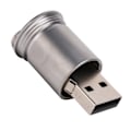 Miniatyrbillede 6 af 8: Unik Dåseformet U Disk Moderne Bærbar USB Flash Drive Messing Gul (128GB)