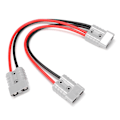 Miniatyrbillede 3 af 8: 50A 600V Batterioplader Hurtig Afbryder Stik Ledningsforbindelse med 30 cm Kabel