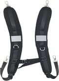 Waterproof Replacement Shoulder Strap with Adjustable Belt for Shoulder Bag Backpack Black