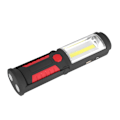 Pikkukuva 1 / 8: 3W Ladattava COB LED -taskulamppu, magneettijalustalla, punainen, retkeilyyn, hätätilanteisiin ja työvaloksi