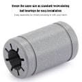 Miniatyrbillede 8 af 8: 5 stk. 3D Printer Plastik Leje Grå Solid Polymer RJMP-01-08 til 10-30mm Akseldiameter