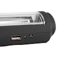 Miniatyrbillede 7 af 8: 3W Genopladelig COB LED Lommelygte Camping Nødlys Arbejdslampe med Magnetisk Stand Rød