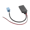 Pikkukuva 2 / 8: Autoradion Bluetooth-moduuli vastaanotin AUX IN -kaapeliadapteri sininen 8-napainen ISO-liitin Blapunkt CD-soittimelle