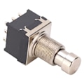 Miniatyrbild 5 av 8: 9-Pin Gitarreffektpedalbox Switch Metall PVC Högtemperaturbeständig för Ljudutrustning Svart
