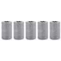Miniatyrbillede 1 af 8: 5 stk. 3D Printer Plastik Leje Grå Solid Polymer RJMP-01-08 til 10-30mm Akseldiameter