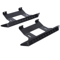 Pikkukuva 2 / 8: Sivupolkimen alumiiniseos jalkatukilevy lisävarusteet sopivat AXIAL SCX10 1/10 RC Crawler Car Type B noir