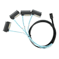 Pikkukuva 2 / 8: Adapterikaapeli palvelinkaapeli kiintolevy sisäinen Mini SAS SFF-8643 - 29pin SFF-8482 1-metrinen