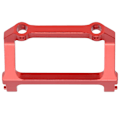 Miniatyrbilde 4 av 8: RC Front Bumper Mount i Aluminiumlegering for Axial SCX24 C10 1/24 RC Bil Oppgraderingsdeler Rød