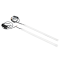 Miniatyrbilde 1 av 8: 1 Par Bil 12V Frontlys Dagkjørelys Sidelys Glødende Switchback LED Stripe