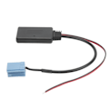 Pikkukuva 3 / 8: Autoradion Bluetooth-moduuli vastaanotin AUX IN -kaapeliadapteri sininen 8-napainen ISO-liitin Blapunkt CD-soittimelle