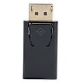 Miniatyrbillede 1 af 8: 4K DP Han til HD Multimedie Interface Hun Adapter 1.4V Guldbelagt Konverter Sort