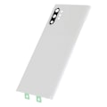 Miniatyrbild 2 av 8: BW-SMBCH NOT10+ Glas Mobiltelefon Batterilucka Bakre Skydd Reservdel Tillbehör för Samsung Note10 plus (Vit)