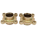 Miniatyrbillede 7 af 8: 2 stk. Hjul Bagakselnav 28 Tand Spline 4 Bolte til 50CC 110CC 150CC Quad Bike ATV Go Kart