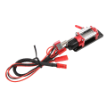 Miniatyrbilde 6 av 8: 1/10 RC Crawler Klatrebil Elektrisk Metall Vinsj for SCX10/TRX4/D90 RC Deler Tilbehør