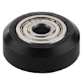 Miniatyrbillede 5 af 8: 10 stk. CNC Hjul Rem POM med Lejer 5mm Hul til 3D Printer (L)