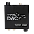 Miniatyrbild 5 av 8: Digital till Analog Ljudomvandlare Adapter RCA 192KHz 24bit Basvolymkontroll