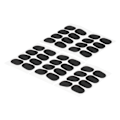 Miniatyrbilde 3 av 8: 40 stk. Munnstykke Puter Lapper Pads Tilbehør for Alt-/Tenorsaksofon Klarinett Svart 0,5 mm