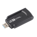 Pikkukuva 2 / 8: Dual Antenna USB 3.0 WiFi Langaton Verkkokortti 1300Mbps Levykkeellä