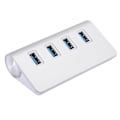 Miniatyrbillede 3 af 8: Aluminiumslegering 4 Porte USB3.0 Hub Høj Hastighed Computer/Laptop Splitter Adapter