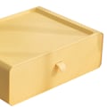 Miniatyrbild 7 av 8: Förvaringslåda för underkläder, plast, 15 fack, låda, skrivbordstillbehör för strumpor, behåar, gul