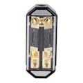 Miniatyrbilde 7 av 8: 2-veis 100A sikringsholderboks 1x0GA inn 2x4GA ut distribusjonsblokk for bilstereo lydmodifisering