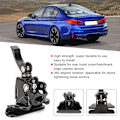 Miniatyrbillede 8 af 8: Køretøj Bilantenne Holdbart Rustfrit Stål Fast Beslag Bagagerum Låg Hatchback Monteringsclips