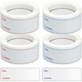 500 Self-Adhesive Labels Freezer Labels Jar Labels 2.5x7.5 cm for Freezer Compartment Printer for Kitchen, Office, Jam Jars