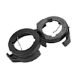 Miniatyrbillede 2 af 8: Par af bilforlygte LED pære baseholder adapter til Ford