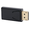 Miniatyrbillede 6 af 8: 4K DP Han til HD Multimedie Interface Hun Adapter 1.4V Guldbelagt Konverter Sort