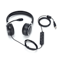 Pikkukuva 1 / 8: Puhelin Headset Binauraalinen Puhelin Headset USB Toimisto Headset Mikrofoni ja Äänenvoimakkuuden Säätö