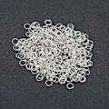 Miniatyrbilde 4 av 8: 4 Esker Metall Hoppringer Åpne Ringer DIY Smykker Funn Lagesett Tilbehør 3mm
