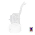 Miniatyrbillede 6 af 8: Dinosaur Natlampe RGB 16 Farver 4 Tilstande Dæmpbar Lampe Understøtter Fjernbetjening Touch Kontrol Boligindretning