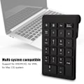 Miniatyrbild 7 av 8: BT304 22 Tangenter Numerisk Knappsats Trådlöst Mini Tangentbord Kompatibelt med Bluetooth 5.0