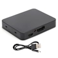 Pikkukuva 1 / 8: HighDefinition Multimedia Interface -jakaja 1080P 1 sisään 2 ulos 4K Mini Video Full HighDefinition kaapelilla