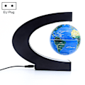 Miniatyrbilde 1 av 8: Magnetisk Levitasjonsglobus Innebygd LED Frostet Tekstur C-formet 3in 12V 1A Magnetisk Levitasjonsglobus Ornament for Leke
