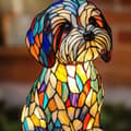 1-Pack New Maltese Dog Lamp Home Desk Decoration