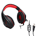 Pikkukuva 6 / 8: G321 2m Langalliset Game Over Korvan Yli Kuulokkeet Peli Kuulokkeet Kevyt Headset PS4:lle