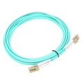 Miniatyrbild 2 av 8: Optisk Kabel MultiMode DualCore LC UPC Optisk Fiber för Dataöverföring.