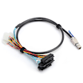 Pikkukuva 2 / 8: G0502 Ulkoinen kiintolevyn kaapeli Mini SAS SFF-8644 - SFF-8482 palvelintietokoneen lisävarusteet 2 metriä