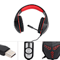 Pikkukuva 8 / 8: G321 2m Langalliset Game Over Korvan Yli Kuulokkeet Peli Kuulokkeet Kevyt Headset PS4:lle