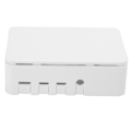 Miniatyrbillede 1 af 8: Etui til Raspberry Pi 4 ABS Kabinet med Ventilationshul og Aftageligt Låg 9.4 x 6.3 x 3.0cm Hvid